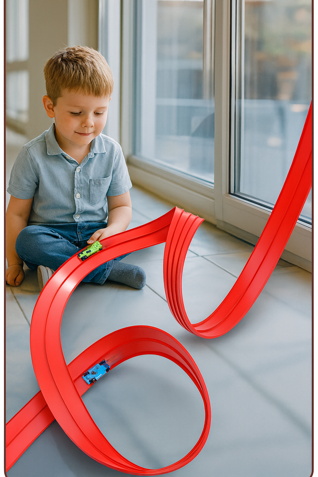 Froxo™ Ultimate Flexible Race Car Track